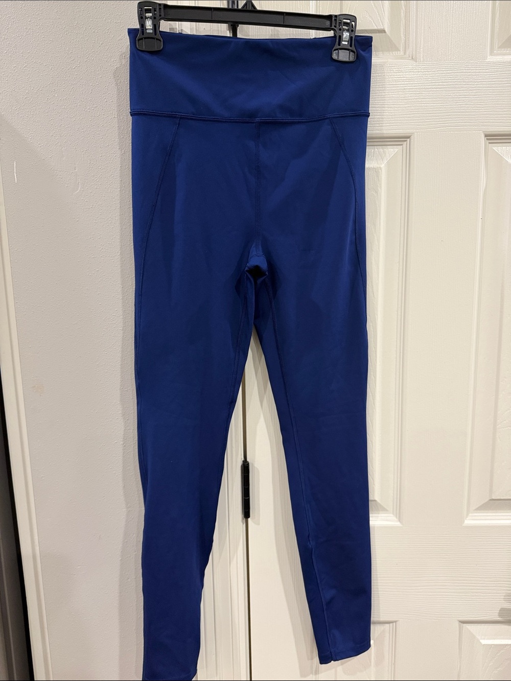 Savage x Fenty women’s Blue Athletic Leggings Sz L 12/14 - Picture 2 of 3